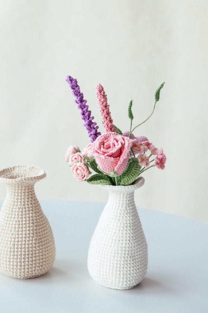 Big Crochet Vase Tutorial – PDF Pattern & Video Guide