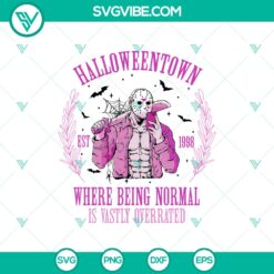 Halloween, New products, SVG Files, Trending, Trending SVG, Pink Jason Voorhees 24