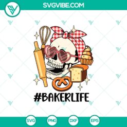 Halloween, New products, SVG Files, Trending, Trending SVG, Skeleton Baker Life 20