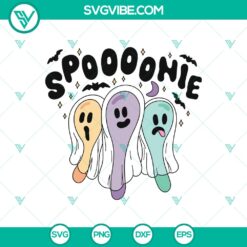 Halloween, SVG Files, Trending, Trending SVG, Spooonie Ghost Halloween SVG, 5