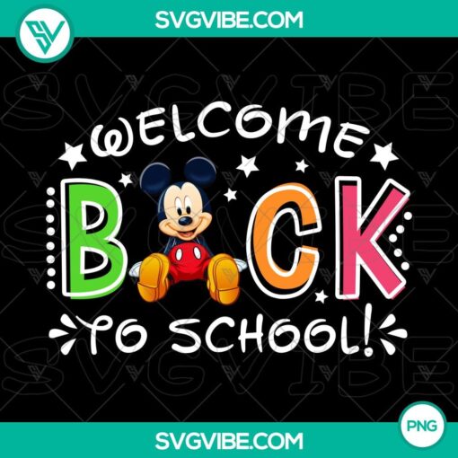 welcome back to school mickey mouse png2C teacher png2C student png2C first day png