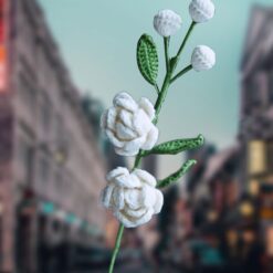 Crochet Trumpet Vine PDF Pattern &ndash; Easy Crochet Flower Pattern for All Levels
