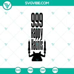 Halloween, SVG Files, The Haunted Mansion SVG, 999 Happy Haunts SVG, The 2