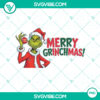 Grinch Merry Christmas PNG - Cheerful and Humorous Holiday Graphic for Festive Celebrations, spreading Christmas Cheer.