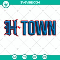 H-Town Houston Texans SVG PNG EPS - Football Team Logo Digital File