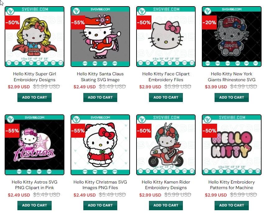 How to Use Hello Kitty SVG Files for DIY Projects 2