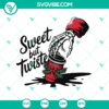 Sweet But Twisted Merry Christmas SVG - Humorous holiday design in DXF, EPS, PNG formats perfect for Christmas crafts.