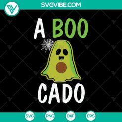 A Boo Cado SVG, Halloween SVG, Scary SVG, Oct 31 SVG