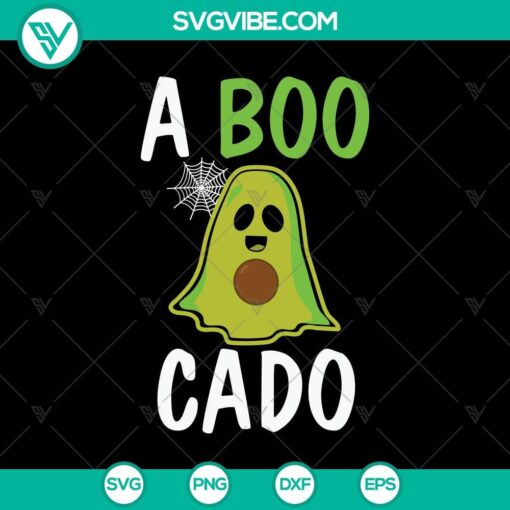 a boo cado svg halloween svg scary svg oct 31 svg