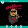 A Nightmare On Claw Street Halloween Horror SVG with Oct 31 theme, ideal for spooky digital crafts and projects.