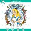 Alice Mirror Bow SVG | Disney Princess Alice Cut Files 3