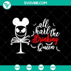 Halloween, Mickey SVG, SVG Files, The Nightmare Before Christmas SVG, All Hail 5