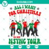 Nsync Christmas SVG design with festive tour theme, perfect for holiday crafts and decorations. Great gift for fans.