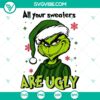 Ugly Sweaters SVG DXF EPS PNG Files for Digital Crafting