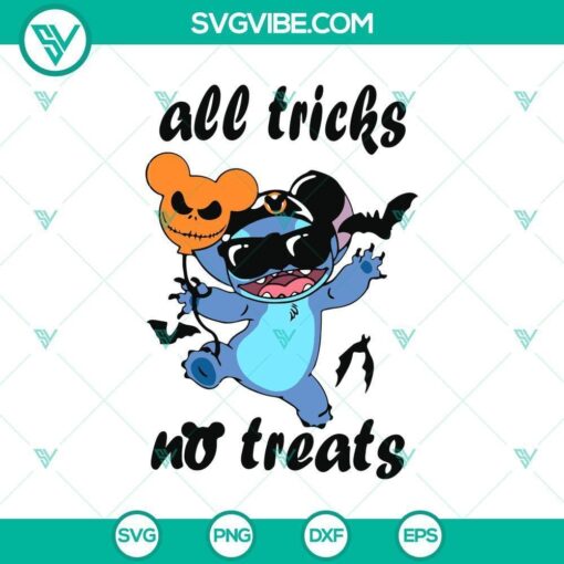 all tricks no treats svg horror svg halloween svg halloween scary svg