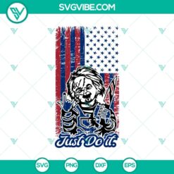 America Chucky SVG, Horror Chucky SVG, Horror Movie SVG, Halloween SVG