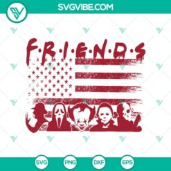 America Horror Characters SVG, Horror Movie SVG, Halloween US SVG