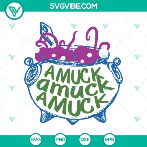 amuck amuck amuck svg halloween svg scary svg oct 31 svg