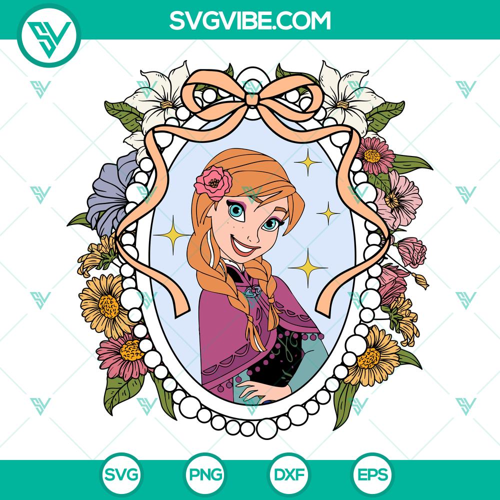 Anna Mirror Bow SVG | Disney Princess Anna Cut Files Anna Mirror Bow SVG | Disney Princess Anna Cut Files