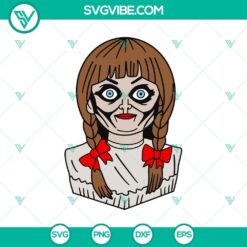 Annabelle SVG, Halloween SVG, Scary SVG, Horror SVG