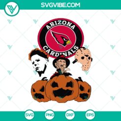 Halloween, Sport SVG, SVG Files, Arizona Cardinals Halloween SVG, Horror 12