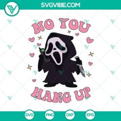 Baby Ghostface No You Hand Up SVG DXF EPS PNG Cut Files, Halloween SVG File, Halloween Cricut &amp; Silhouette Designs