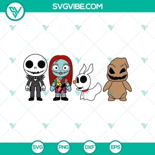 baby jack and sally svg halloween svg scary svg jack skelington svg