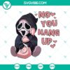 Baby scream no you hand up Halloween SVG design for Cricut & Silhouette. SVG, DXF, EPS, and PNG cut files for Halloween crafting.
