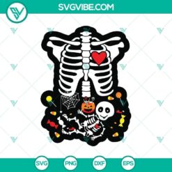 Baby Skeleton SVG, Horror SVG, Halloween SVG, Halloween Scary SVG