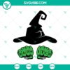 Bad Witch Halloween Scary SVG design for Oct 31 celebration.