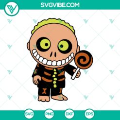 Halloween, SVG Files, The Nightmare Before Christmas SVG, Barrel Chibi SVG, 22