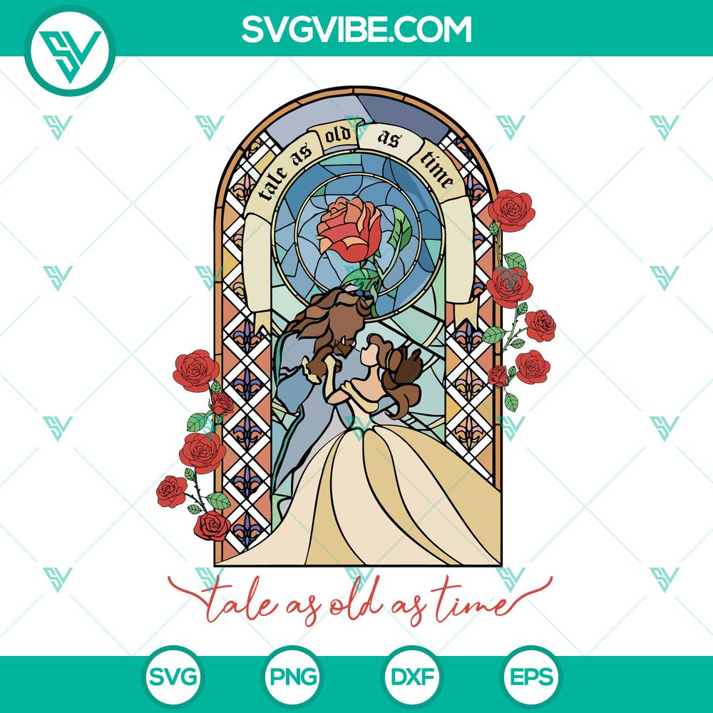 Beauty and the Beast Vintage Tale as Old as Time SVG | Disney Classic Cut Files Beauty and the Beast Vintage Tale as Old as Time SVG | Disney Classic Cut Files
