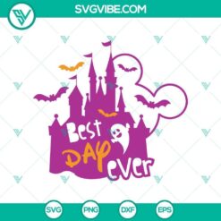 Best Dad Ever Disney Castle SVG, Disney Halloween SVG, Mickey And Minnie SVG