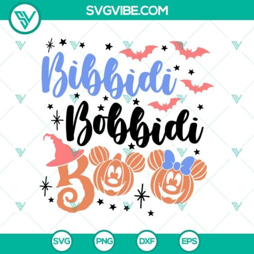 bibbidi bobbidi boo svg dxf eps png cut files