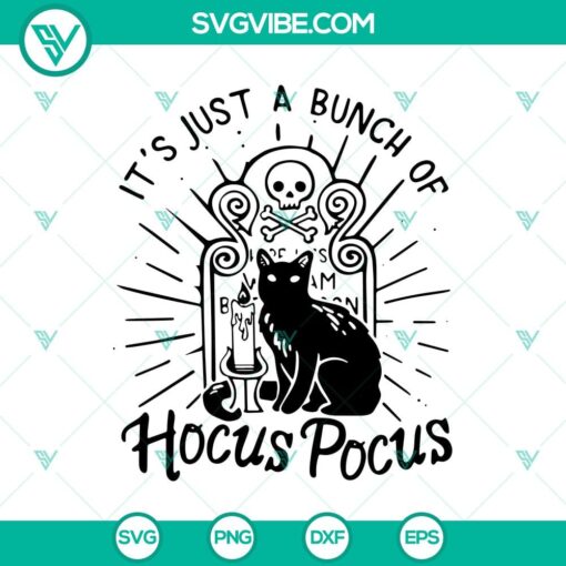 black cat hocus pocus svg halloween svg hocus pocus svg horror svg