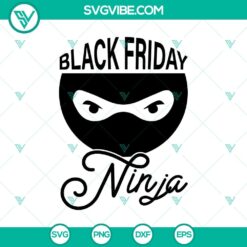 Black Friday Ninja SVG, Halloween Scary SVG, Halloween SVG