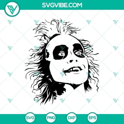 black white beetlejuice svgbeetlejuice svg horror film svg halloween svg