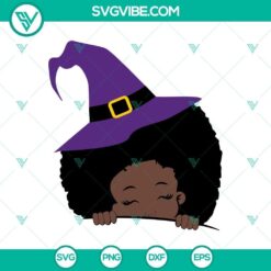 Black Witch SVG, Halloween SVG, Scary SVG, Horror SVG