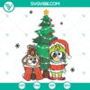 Bluey Dog Christmas design in SVG, DXF, EPS, and PNG file formats for holiday crafting projects.