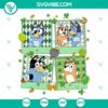 Bluey Family Happy St Patrick’s Day SVG | Holiday Fun Cut Files 2