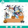 Bluey Halloween Customizable SVG | Cartoons Spooky Cut Files 3