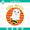 Boo Bees Halloween SVG with horror and scary Halloween design for digital use.