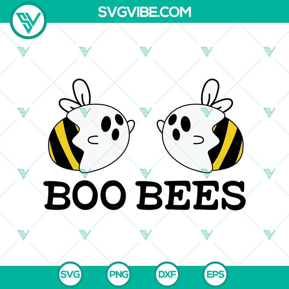 boo-bees-lover-svg-halloween-svg-scary-svg-oct-31-svg.jpg Boo Bees Lover SVG design with Halloween and scary elements for Oct 31 celebration.