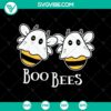 Spooky "Boo Bees" Halloween SVG design with scary elements for October 31 celebration.