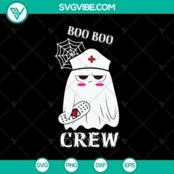 Boo Boo Crew SVG, Halloween SVG, Scary SVG, Oct 31 SVG