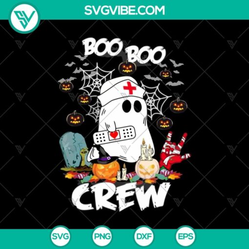 boo boo nurse crew svg halloween svg scary svg horror svg