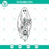 Halloween-themed Boo Funny Flower SVG design with Scary elements for Oct 31 celebration.
