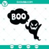 Spooky Boo Ghost SVG for Halloween, featuring a scary design for October 31 celebrations.