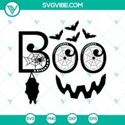 Boo Halloween SVG, Halloween Scary SVG, Halloween SVG