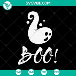 Boo Halloween SVG, Halloween SVG, Scary SVG, Oct 31 SVG
